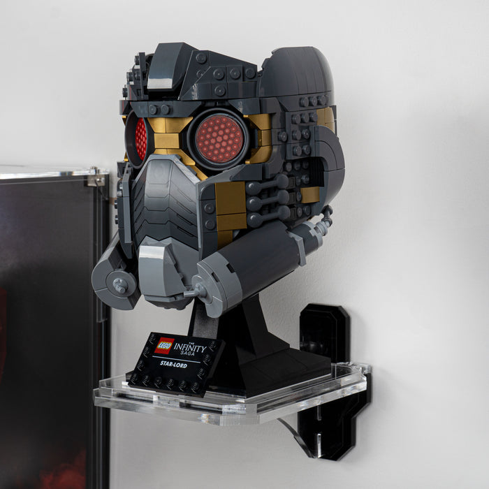Wall Mounted Display for LEGO® Marvel Star-Lord's Helmet (76251)