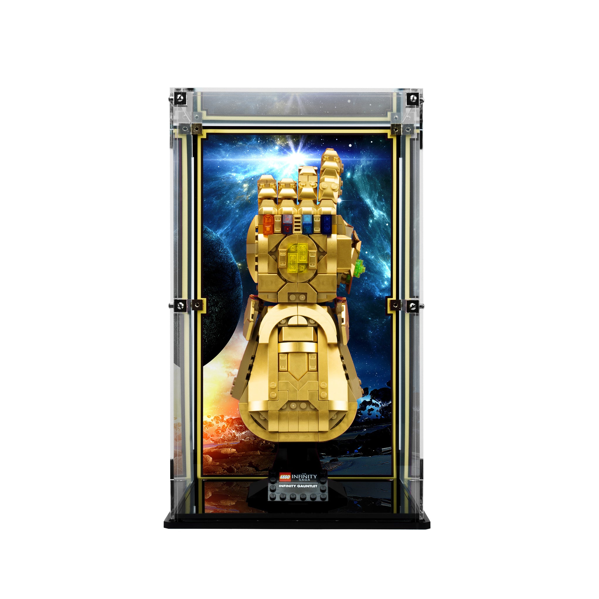 Display Cases for LEGO Marvel Infinity Gauntlet 76191 — Wicked Brick