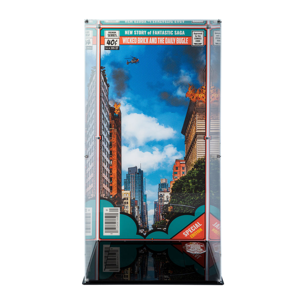 Display Case for LEGO Marvel Daily Bugle 76178 — Wicked Brick