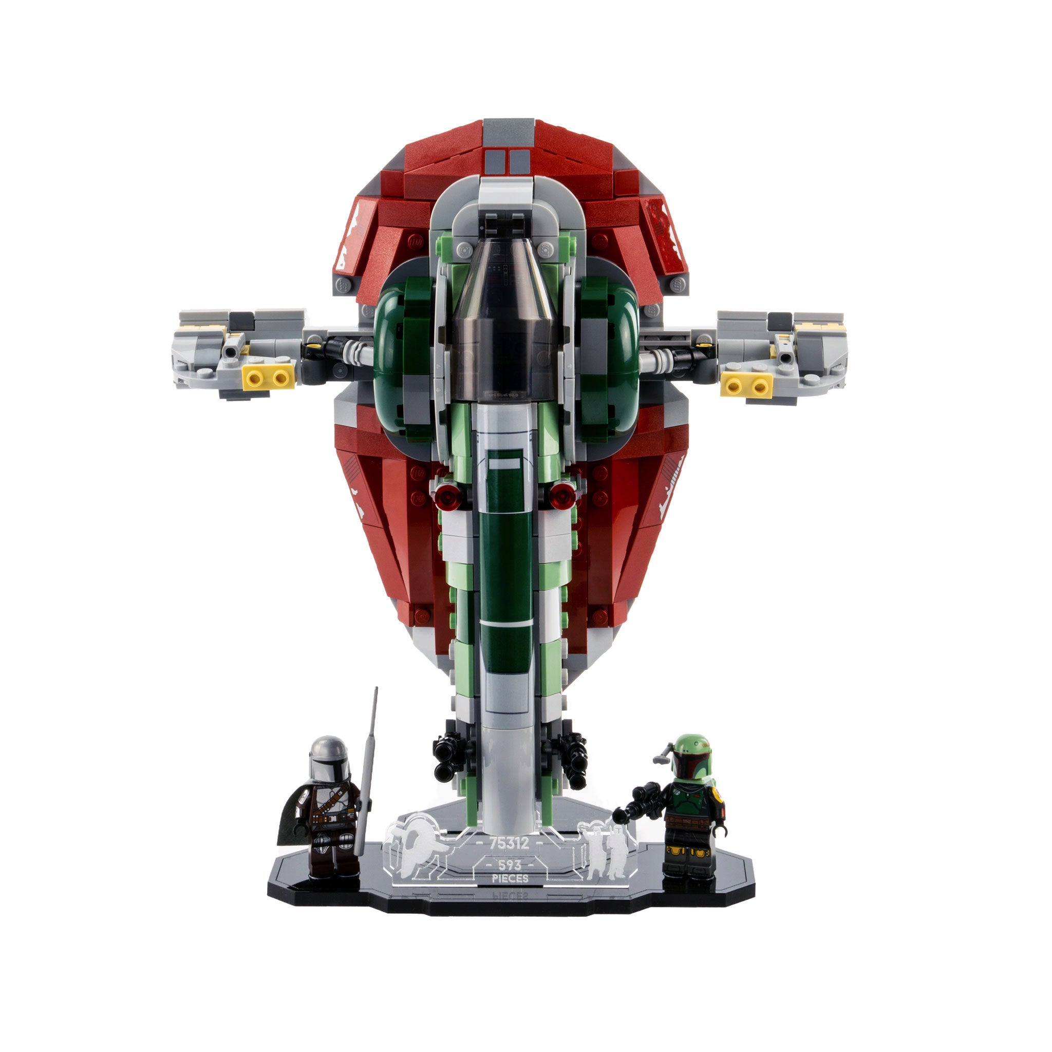 Display Stand for LEGO® Star Wars™ Boba Fett's Starship™ (75312) — Wicked  Brick