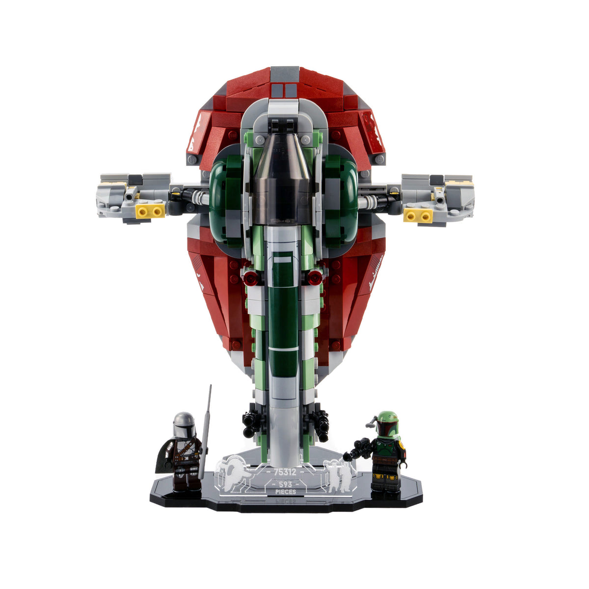 Lego Boba Fett Ship Display Stand for LEGO® Star Wars™ Boba Fett's Starship™ (75312) — Wicked  Brick