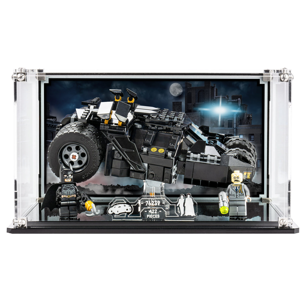 Display Case for LEGO Batman Batmobile Tumbler Scarecrow 76239