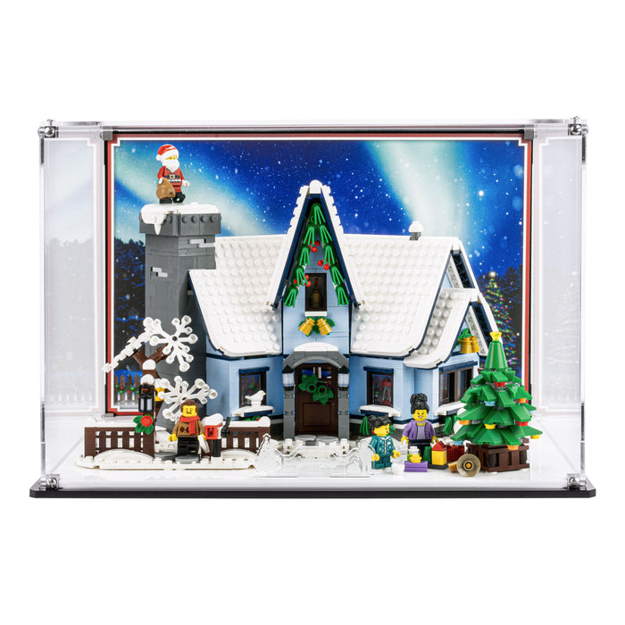 Display Case for LEGO® Santa’s Visit (10293)