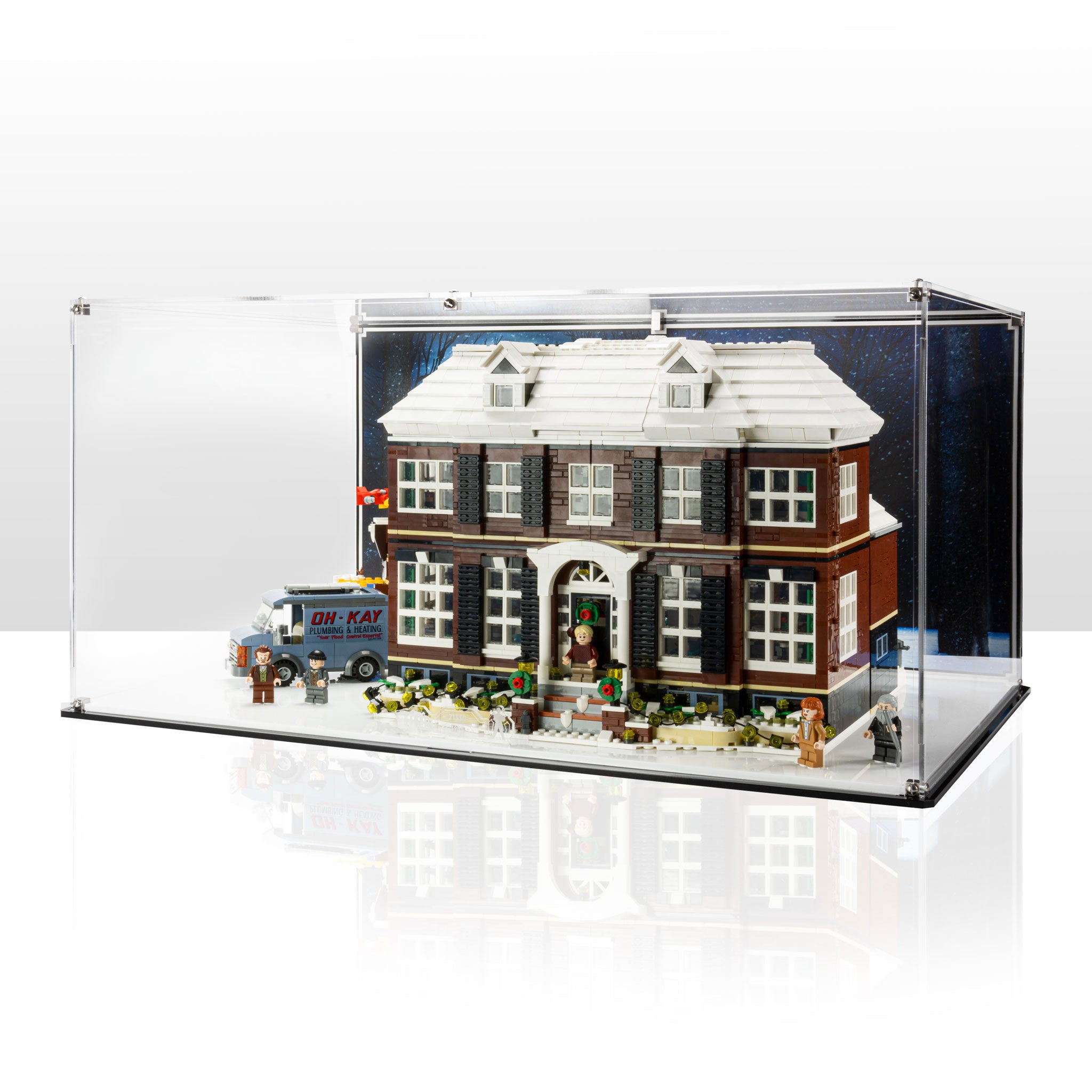 Display Case for LEGO Ideas Home Alone