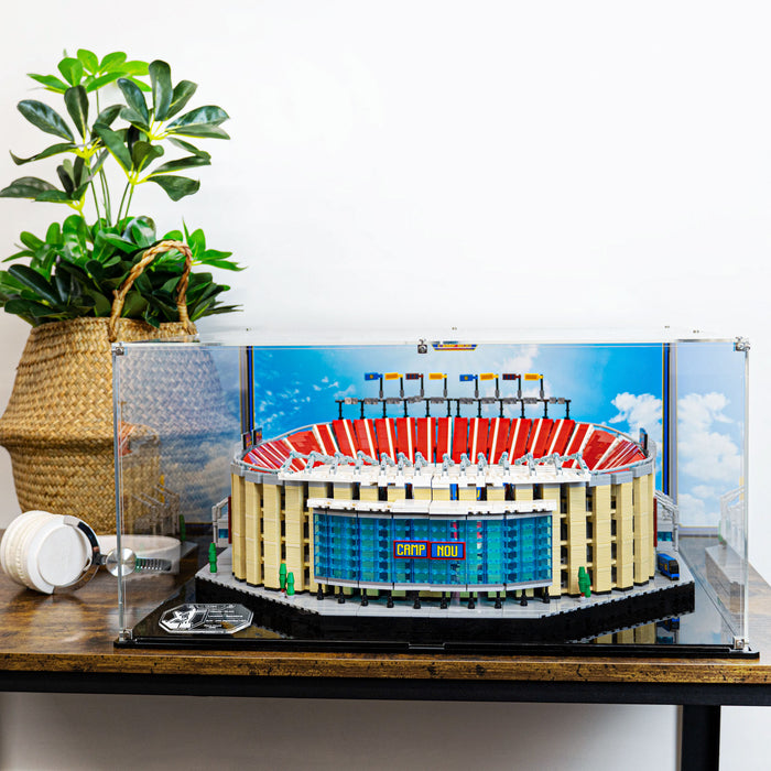 lego camp nou Display Case for LEGO Creator Expert: Camp Nou – FC Barcelona (10284)