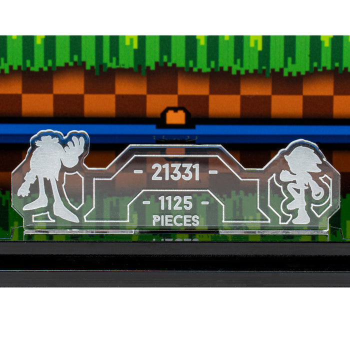 Display case for LEGO® IDEAS: Sonic the Hedgehog™ – Green Hill Zone (21331)
