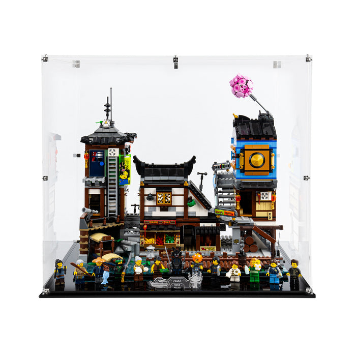 Display Case for LEGO® NINJAGO® City Docks (70657) — Wicked Brick
