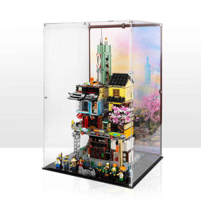 Display Case for LEGO® NINJAGO® City (70620)