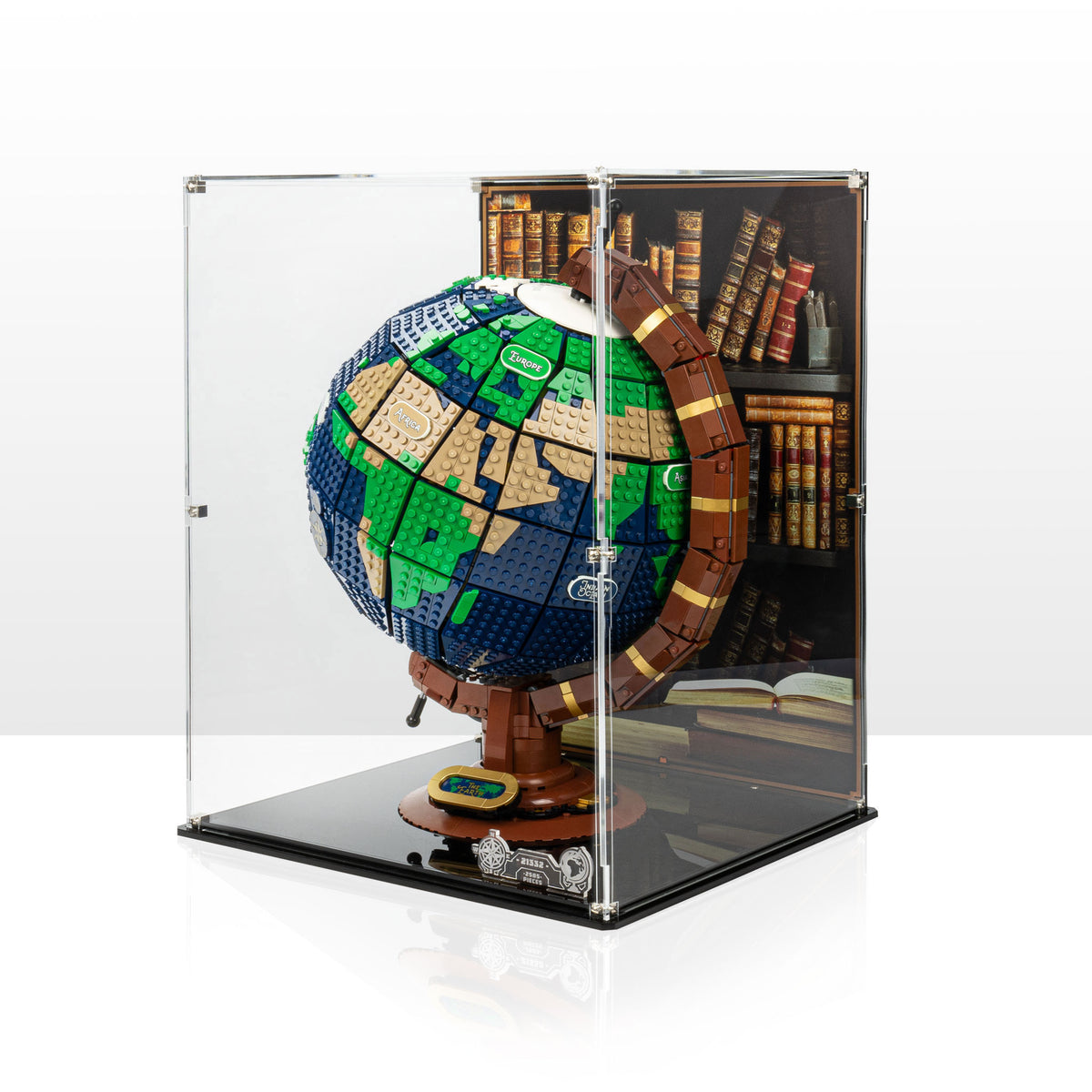 LEGO® The Globe Display Case (21332) – Kingdom Brick Supply