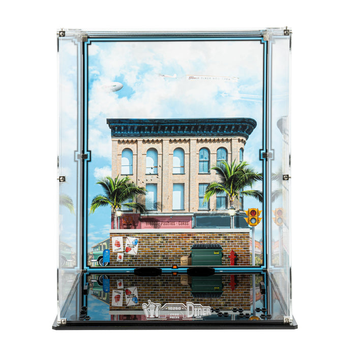 Display Case for LEGO® Downtown Diner (10260)
