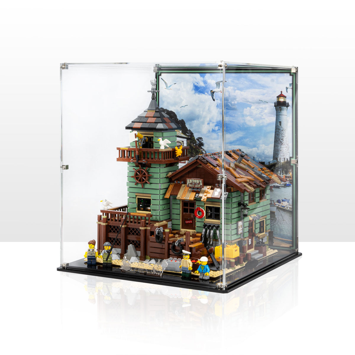 Display Case for LEGO® Old Fishing Store (21310) — Wicked Brick