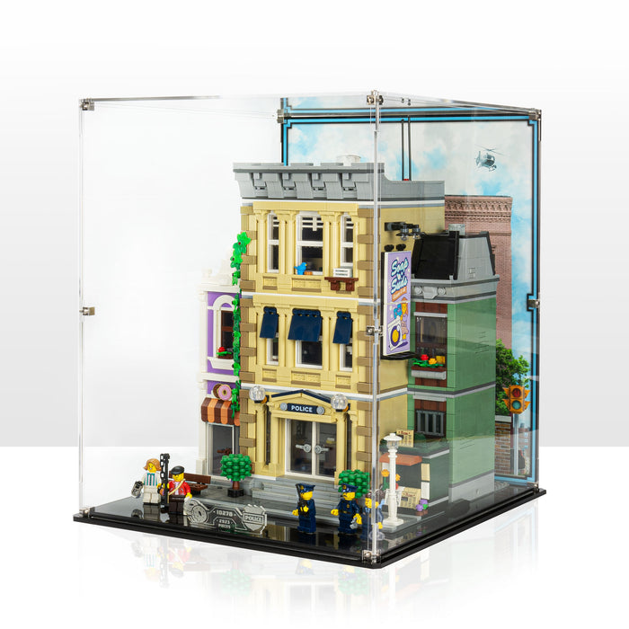 Display Case for LEGO® Police Station (10278)