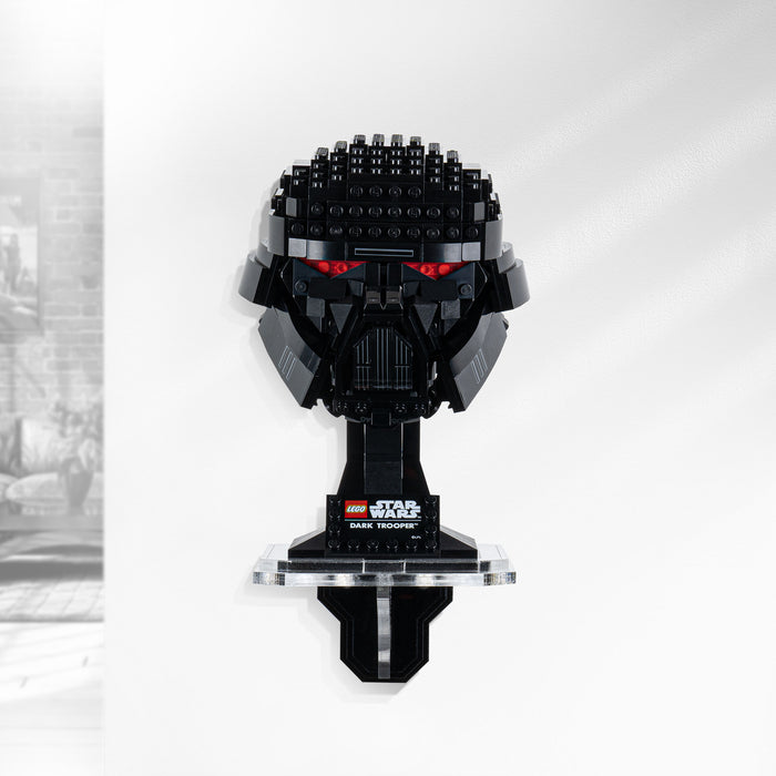 Wall Mounted Display for LEGO® Dark Trooper™ Helmet (75343)