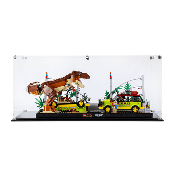 Display Case for LEGO T. rex Breakout 76956 — Wicked Brick