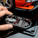 Display Case for LEGO Technic: Ferrari Daytona SP3 (42143) information plaque