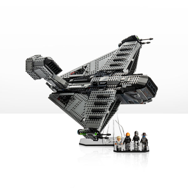 Display Stand for LEGO Star Wars The Justifier 75323 — Wicked Brick
