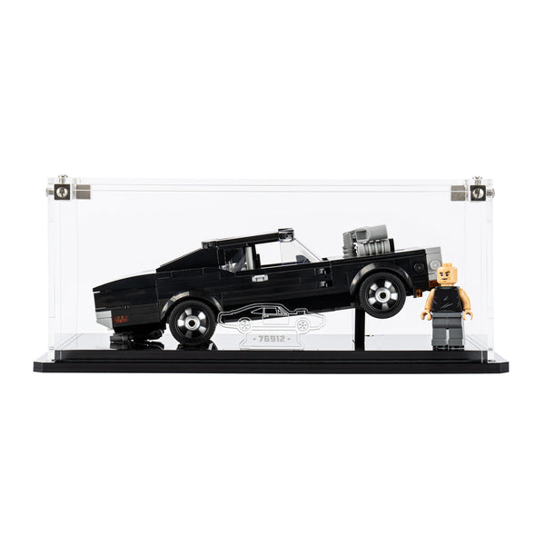 Display Case for LEGO Fast & Furious 1970 Dodge Charger R/T 76912