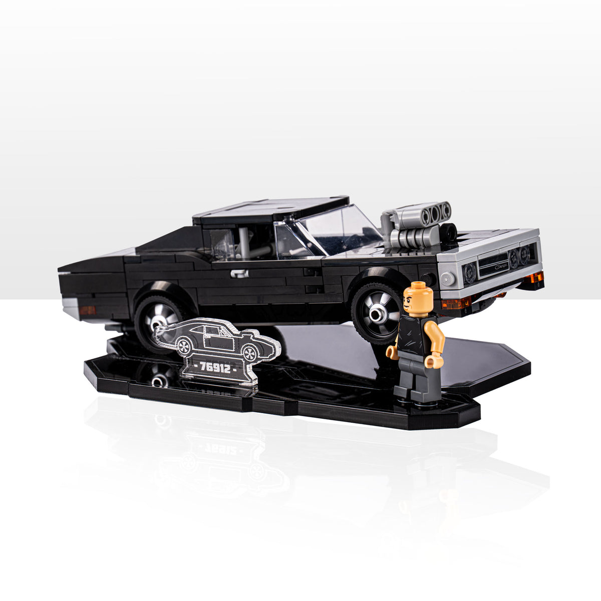 Display Stand for LEGO® Speed Champions Fast Furious 1970 Dodge