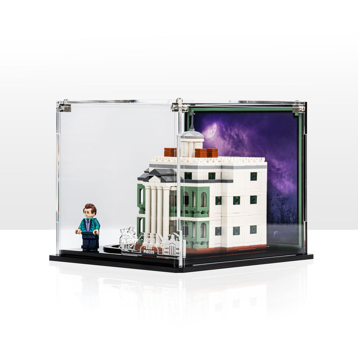 Display Case for LEGO Mini Disney The Haunted Mansion 40521