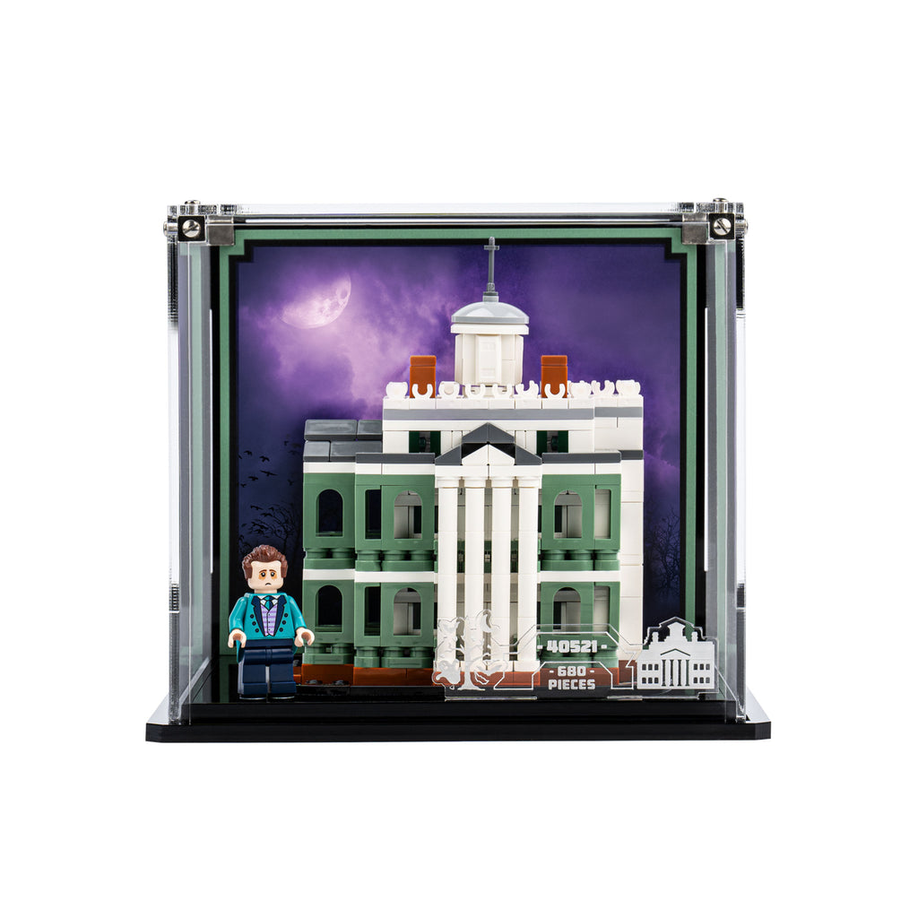 Display Case for LEGO Mini Disney The Haunted Mansion 40521