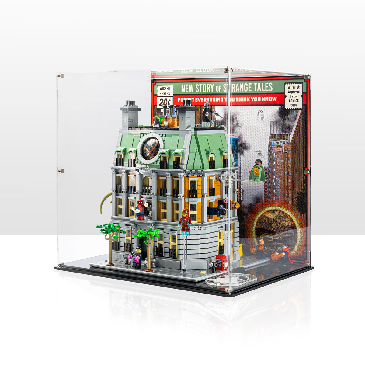 Display Case for LEGO® Marvel Sanctum Sanctorum (76218) — Wicked Brick