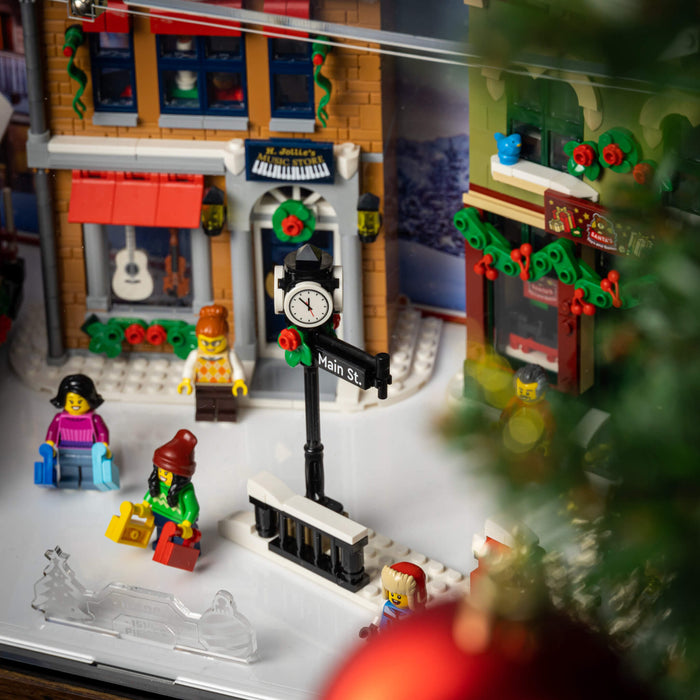 Display Case for LEGO® Christmas High Street (10308)