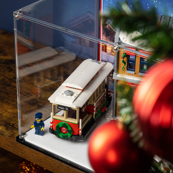Display Case for LEGO® Christmas High Street (10308)