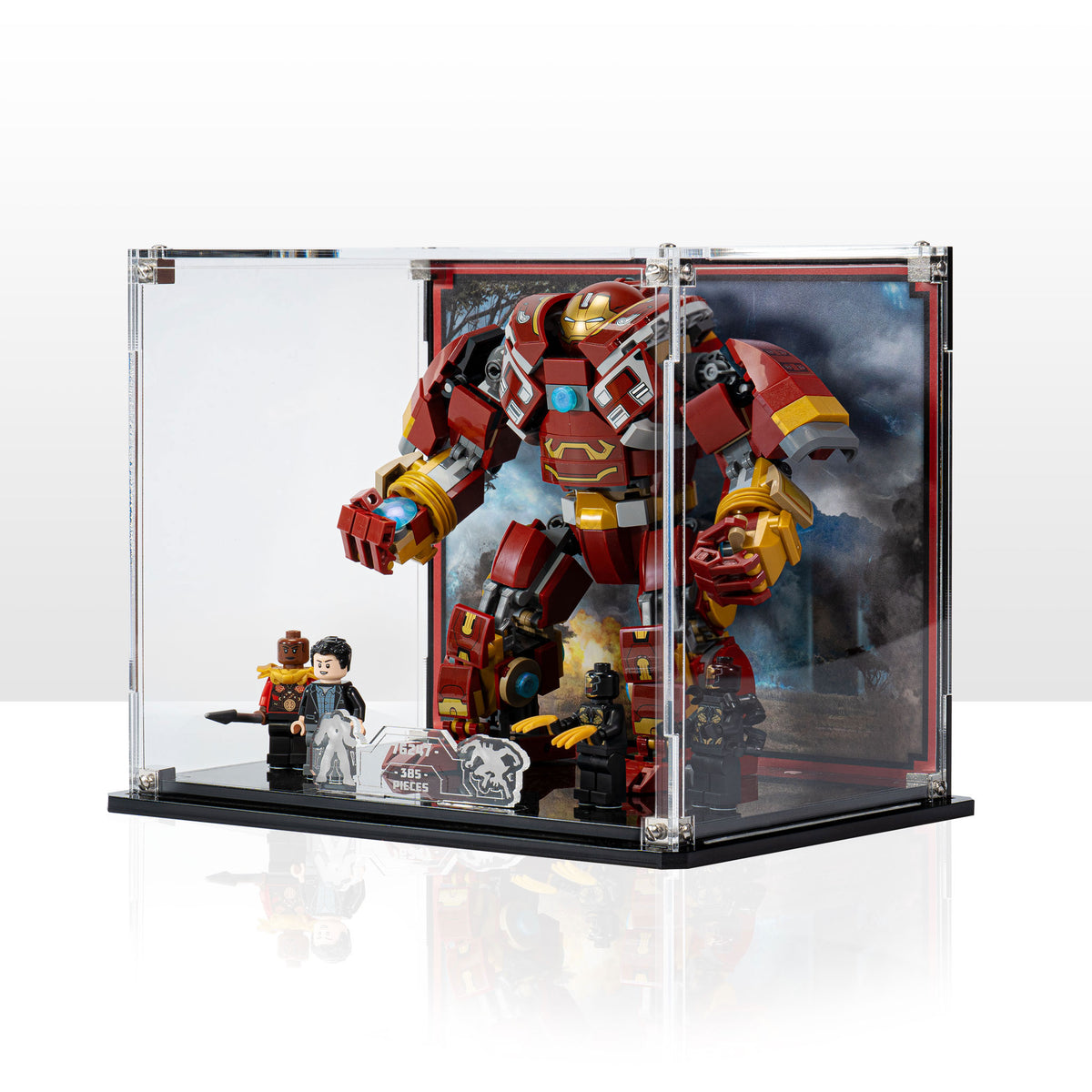 Display case for LEGO® Marvel: The Hulkbuster: The Battle of Wakanda ( —  Wicked Brick