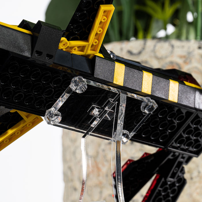 Display case for LEGO® Blacktron Cruiser (40580)
