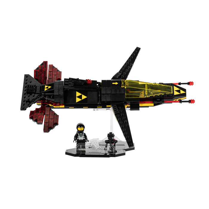 Display stand for LEGO® Blacktron Cruiser (40580)