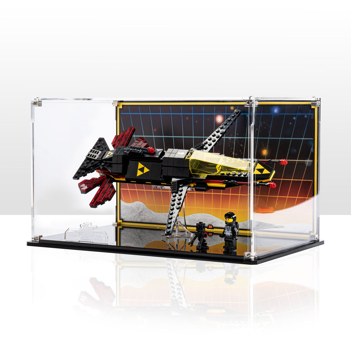 Display Case for LEGO Blacktron Cruiser 40580 — Wicked Brick