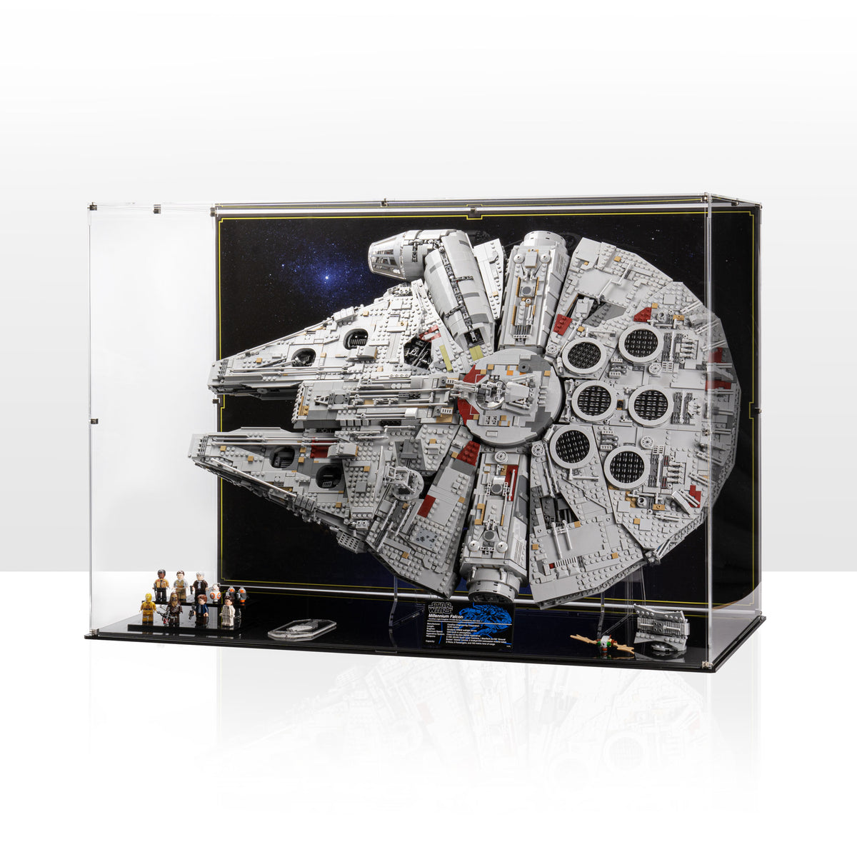 Display Case for LEGO® Wars™ Millennium Falcon (75192 & 10179 — Wicked Brick