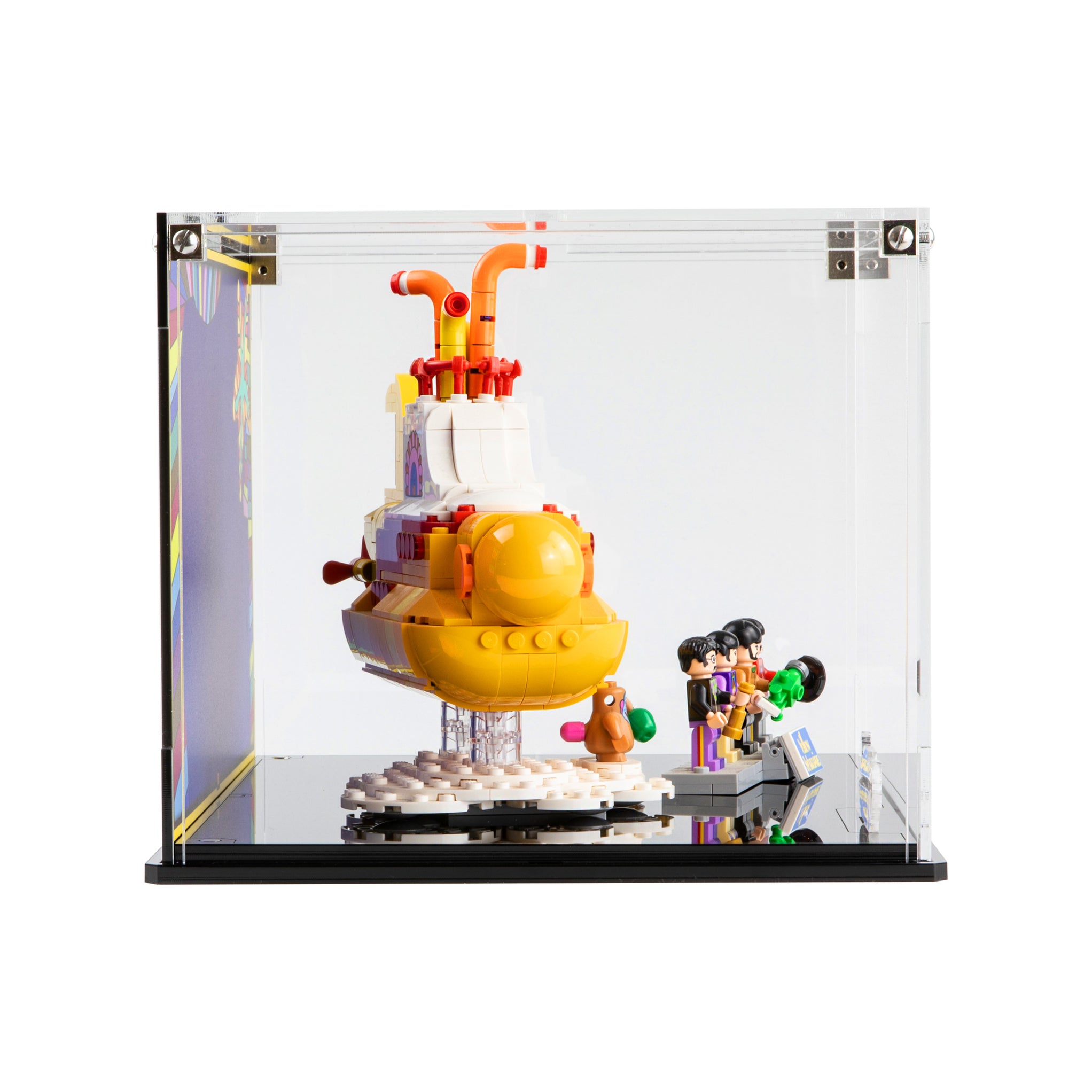 Display Case for LEGO Ideas Yellow Submarine 21306 — Wicked Brick