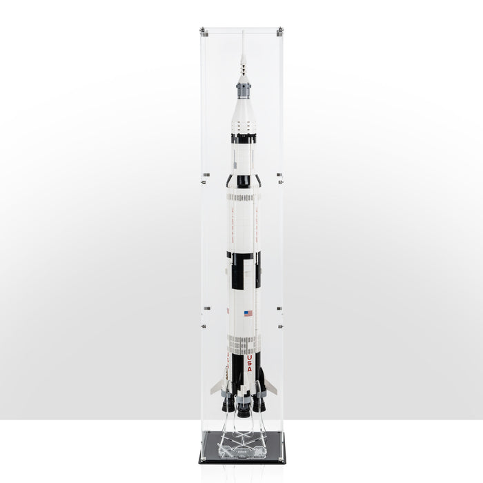 Display Case (vertical) for LEGO® Ideas: NASA Apollo Saturn V (21309)
