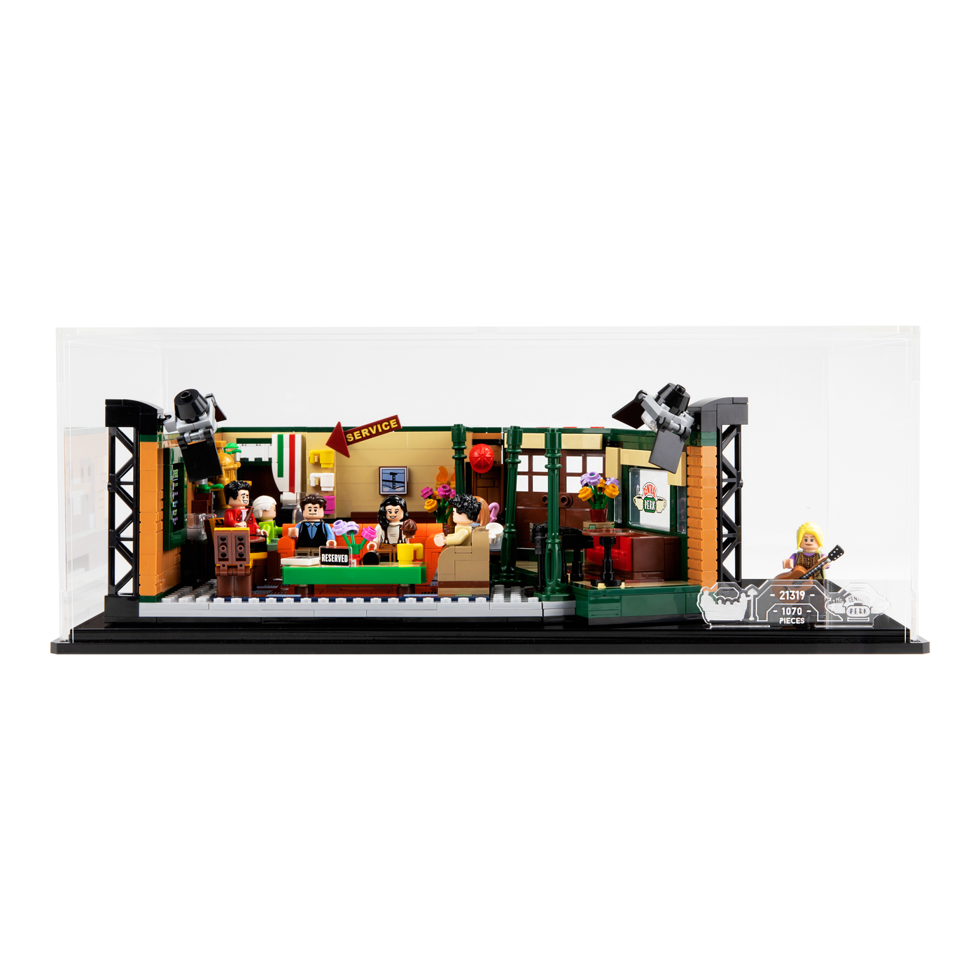 Display case for LEGO® Ideas Central Perk (21319) — Wicked Brick