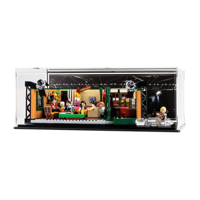 Display case for LEGO Ideas Central Perk 21319 Wicked Brick