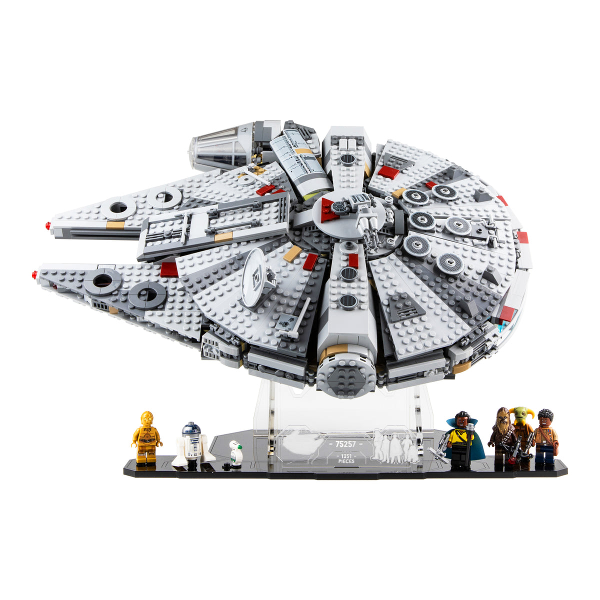 Display stand for LEGO® Star Wars™ Millennium Falcon™ (75257) — Wicked Brick