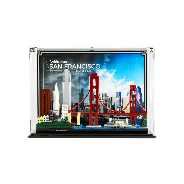 Display Case for LEGO® Architecture: San Francisco Skyline (21043)