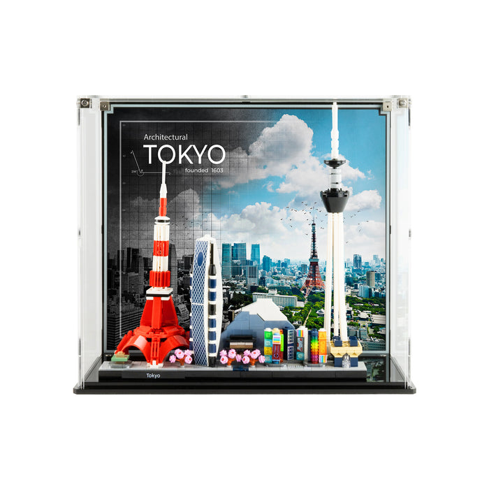 Display Case for LEGO® Architecture: Tokyo Skyline (21051)