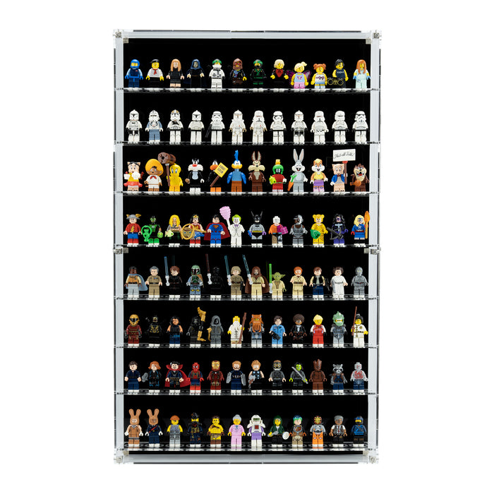 Wall Mounted Display Cases for LEGO® Minifigures - 12 Minifigures Wide