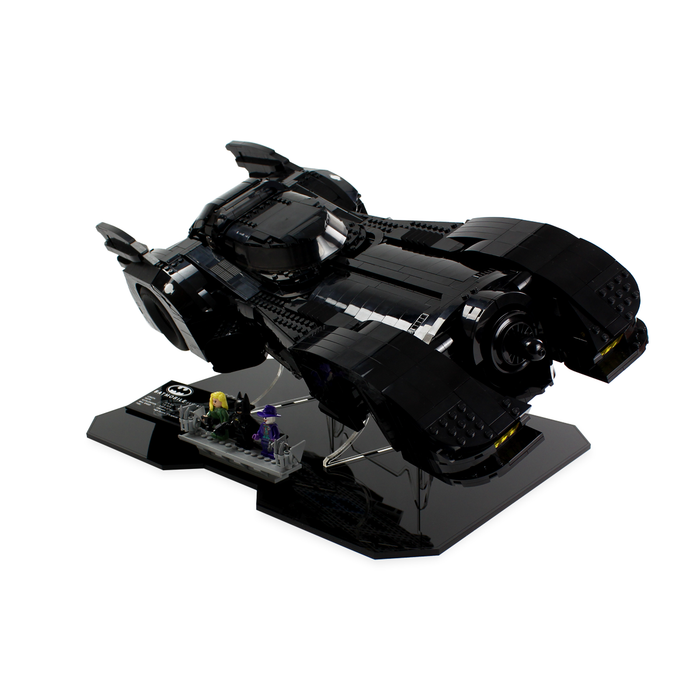 Display Stand (angled) for LEGO DC: Batmobile (76139) - Wicked Brick