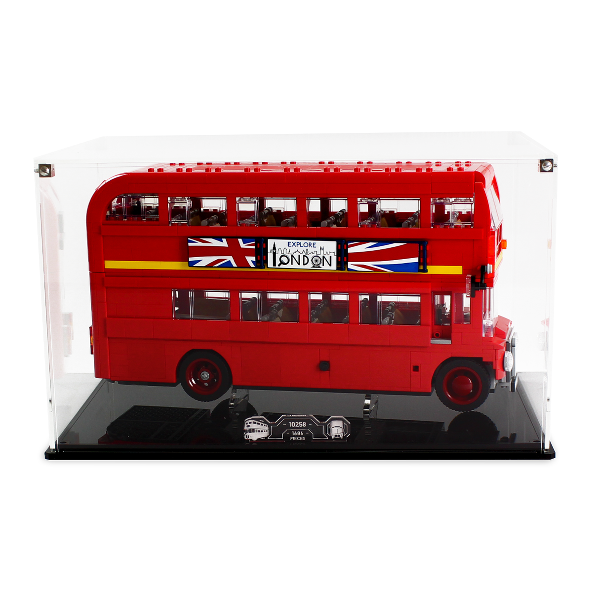 Display Cases for LEGO Creator London Bus 10258 — Wicked Brick