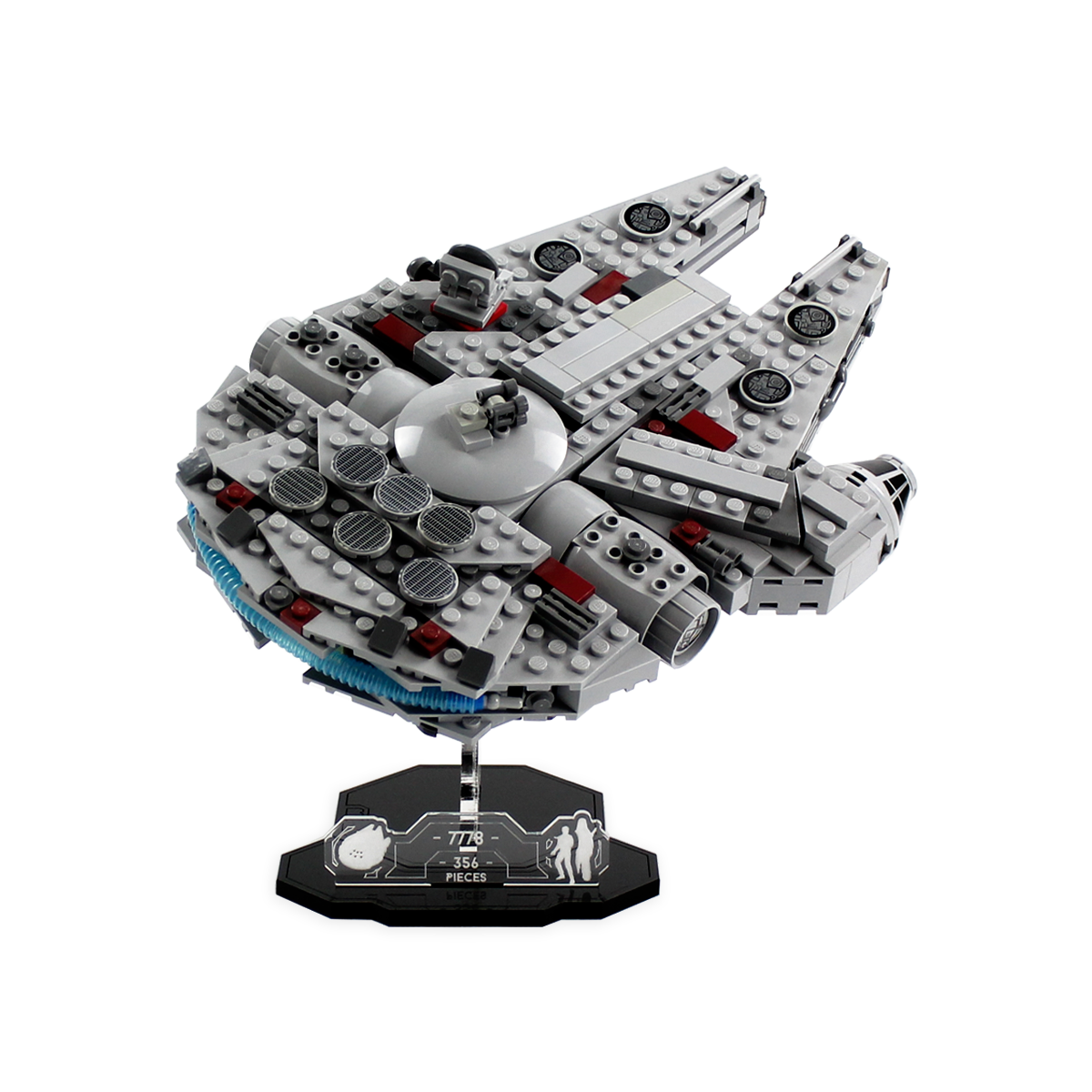 Display Stand for LEGO Star Wars Midi-Scale Millennium Falcon 7778 ...