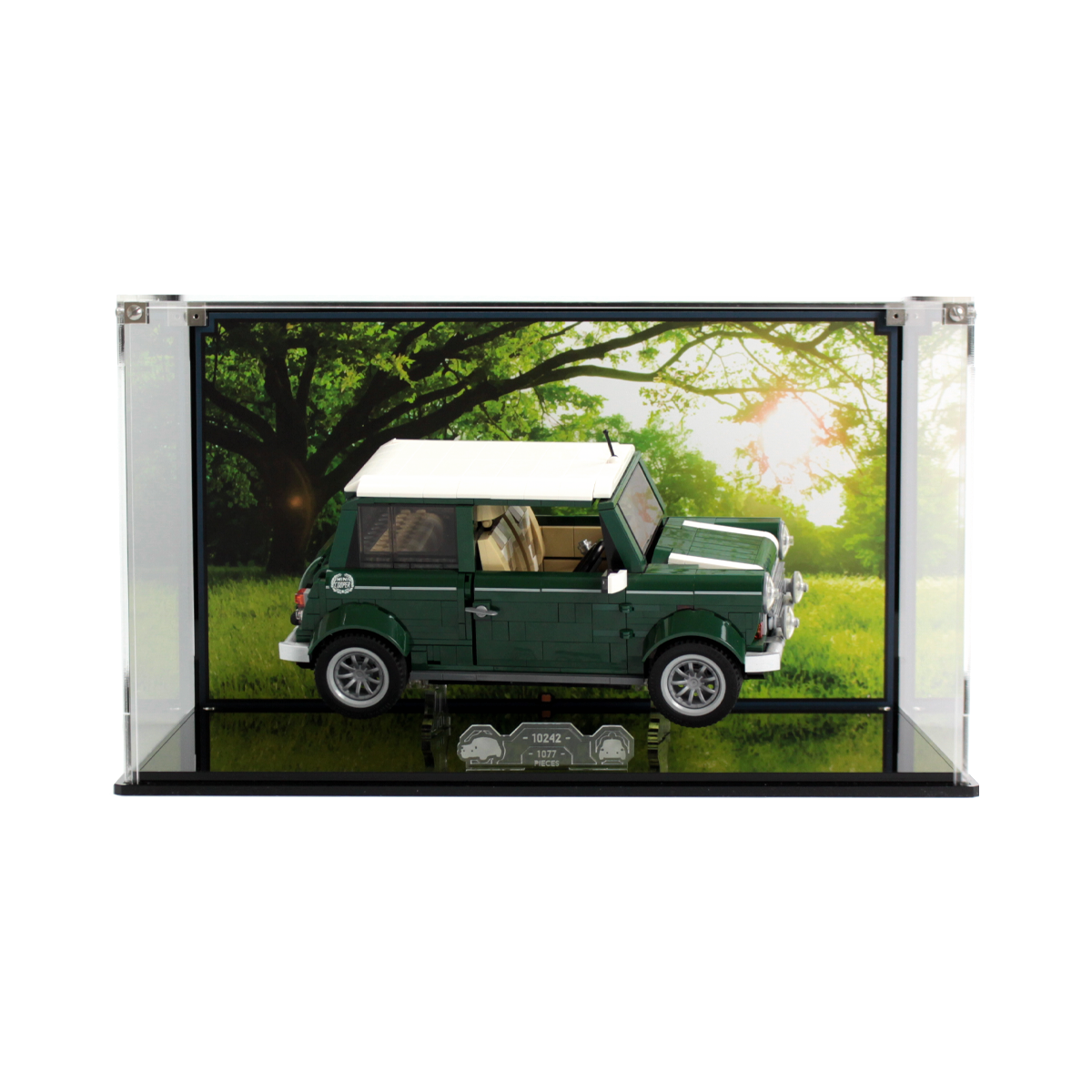Display case for LEGO Creator MINI Cooper 10242 Wicked Brick