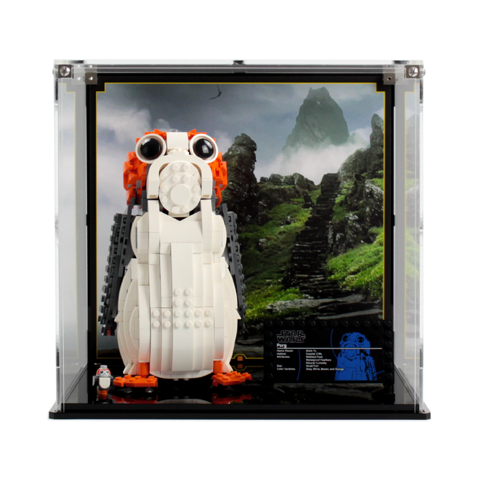 Display case for LEGO Star Wars™: Porg (75230) - Wicked Brick