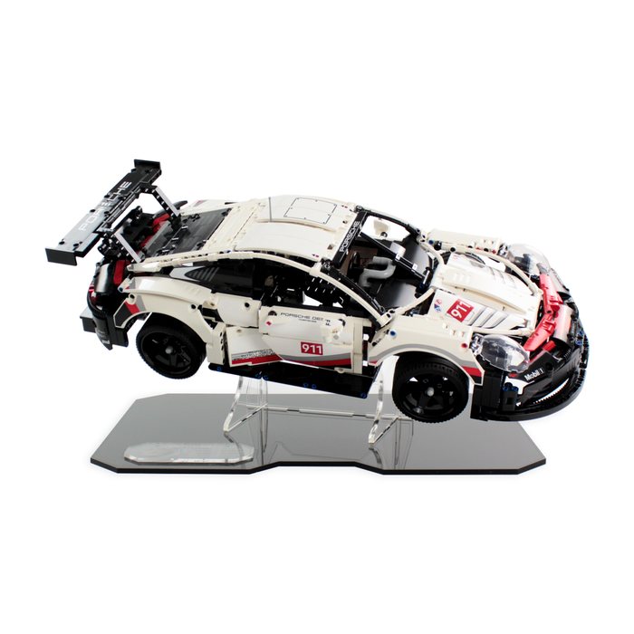 Display stand for LEGO Technic: Porsche 911 RSR (42096) - Wicked Brick