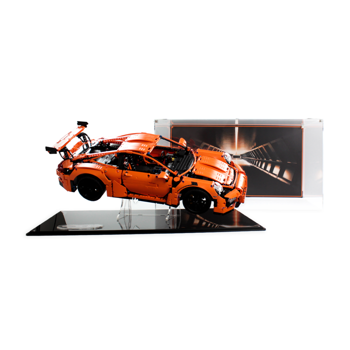 Display case for LEGO Technic: Porsche 911 GT3 RS (42056) - Wicked Brick