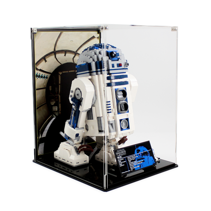 Display cases for LEGO Star Wars™ UCS: R2D2 (10225) - Wicked Brick