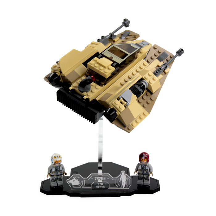 Display solutions for LEGO Star Wars™: Sandspeeder (75204) - Wicked Brick