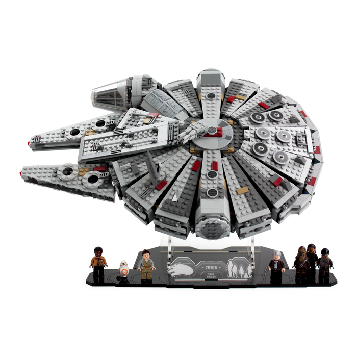 Display stand for LEGO Star Wars™: Millennium Falcon (75105) - Wicked Brick